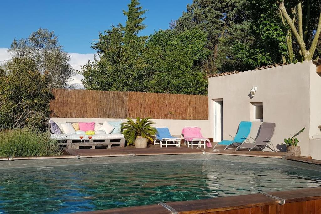 Location Appartement Dans Mas Provencal Monteux Eksteriør bilde